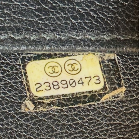 Chanel Pink Clover Long Zip Wallet – Black Calfskin with Floral Lining - Picture 12 of 12